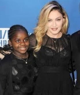 Mercy James with her mother